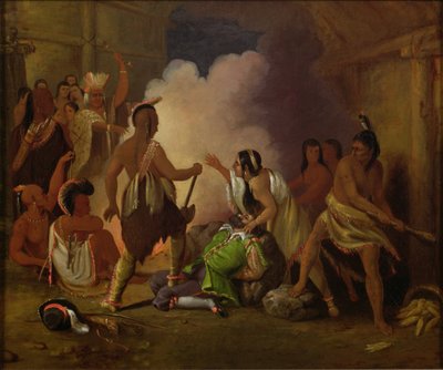 Pocahontas Saving the Life of Captain John Smith by John Gadsby Chapman